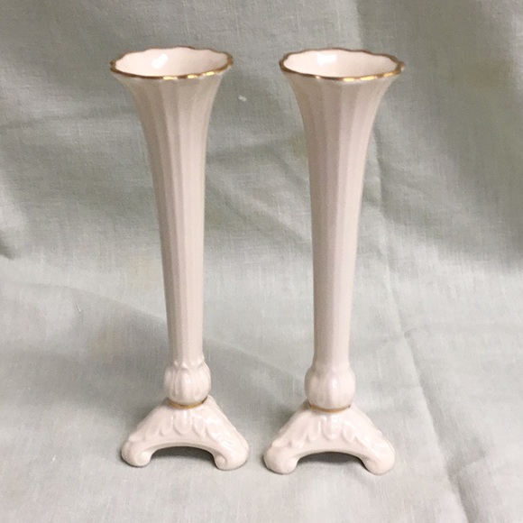 Lenox Accents Lenox Bud Vase Set 24k Gold Trim Poshmark